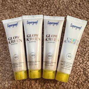 Supergoop! Glow Screen and Unseen Sunscreen SPF 40 Set